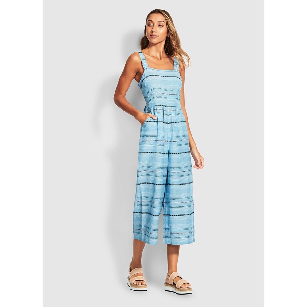 Seafolly Bohemian Folk Jacquard Jumpsuit Sz Small